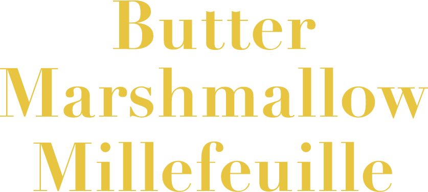 Butter Marshmallow Millefeuille